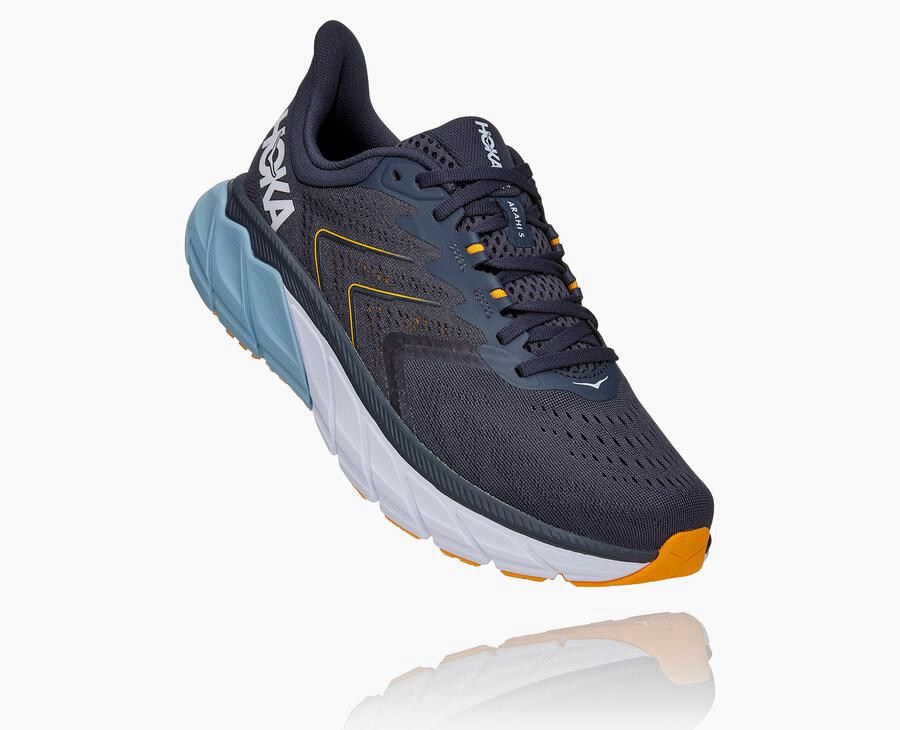 Hoka One One Koşu Ayakkabısı Erkek Lacivert - Arahi 5 - TJ0916752